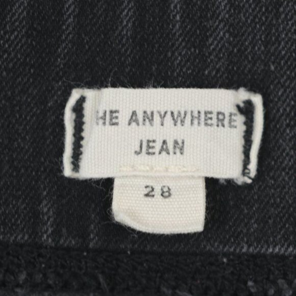 Madewell The Anywhere Jean Women's Size 28 Black High Rise Pull On Skinny Jeans - Picture 9 of 11